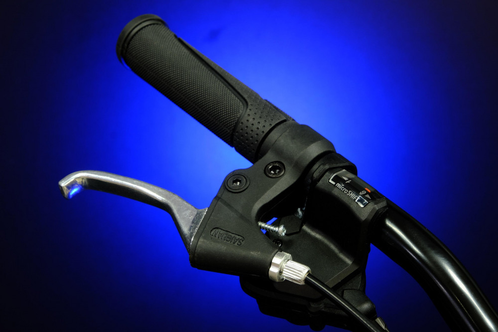 Lorak Race 26 Матовый Чёрный/Синий 13р (на рост 130-148)