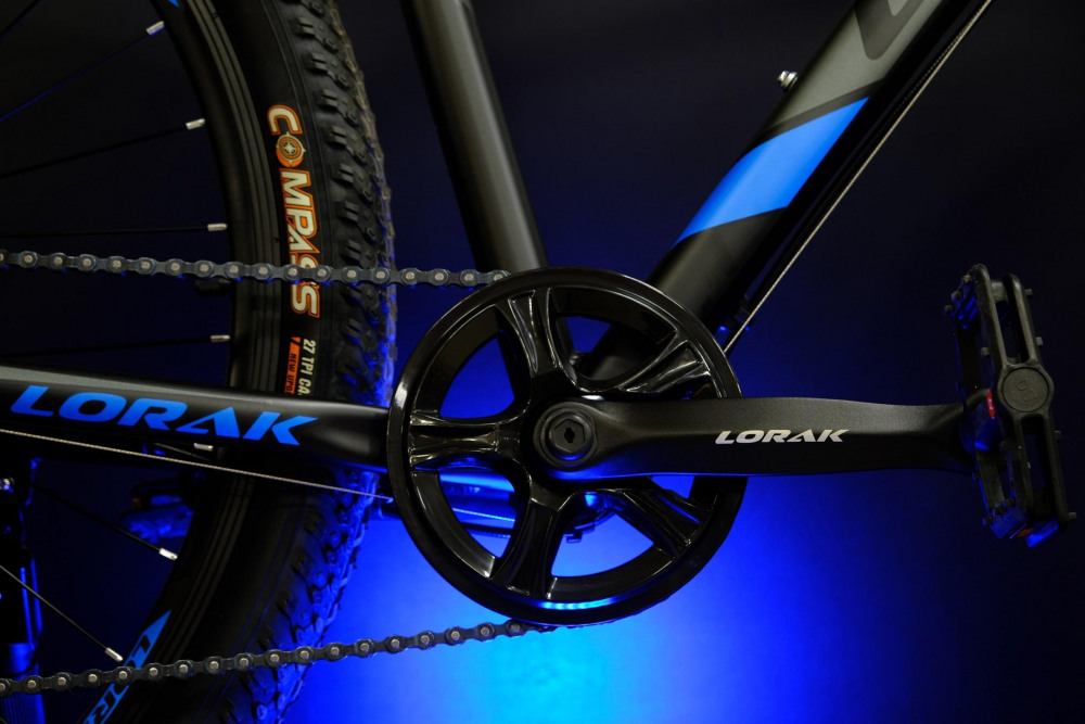 LORAK Safe 29 Prom Матовый Чёрный/Синий 21р (на рост 183-190)