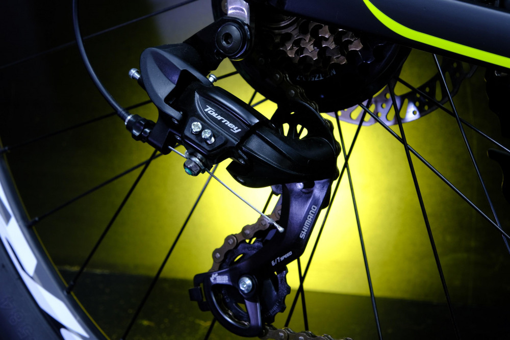 Lorak LX5 HD Матовый Чёрный/Жёлтый рама 21 (на рост 183-190)