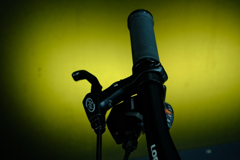 LORAK FAT SE Матовый Чёрный/Жёлтый рама 21 (на рост 183-190)