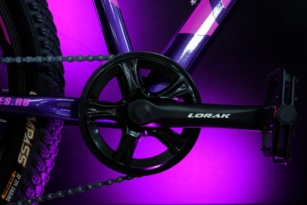 LORAK SHARK 24 BLACK Фиолетовый/Розовый