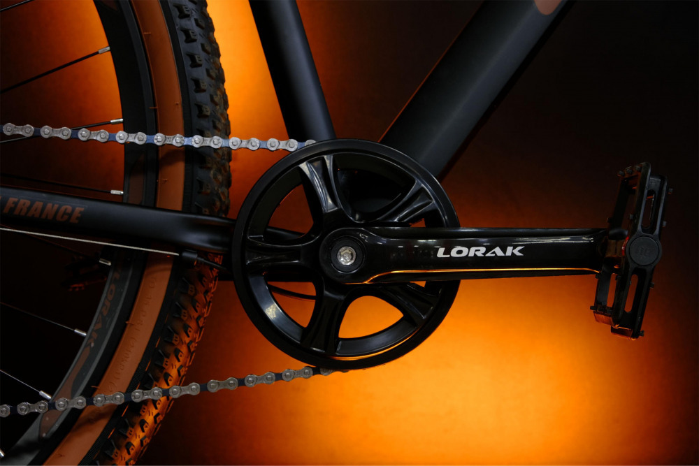 LORAK Fast Brown 29 Матовый Чёрный рама 21 (на рост 183-190)